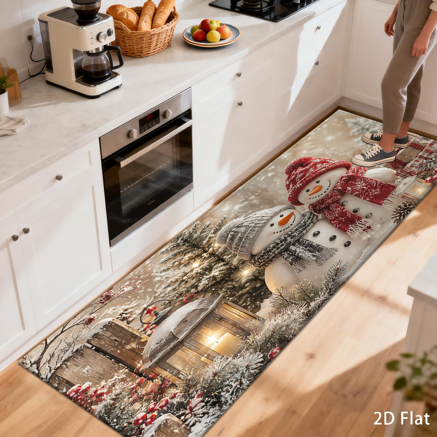Karpet Lantai Panjang Motif Ko - Family Tree Print ulasan dan harga